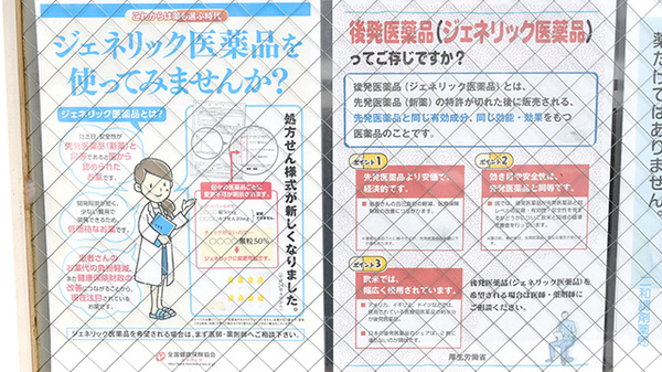 二和調剤薬局のジェネリック対応