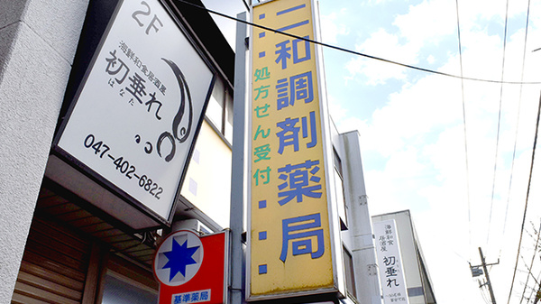 二和調剤薬局の看板