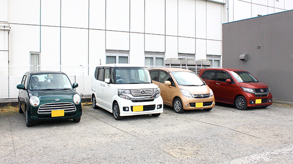君津薬局　東坂田店の駐車場