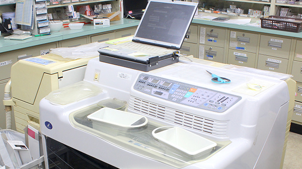 ダリヤ南橋本薬局の調剤器具