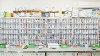 ＣＭＳセト調剤薬局の薬棚