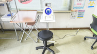 粕川調剤薬局の血圧計