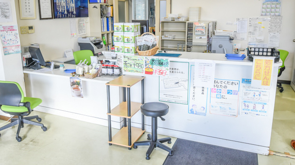粕川調剤薬局の受付/カウンター