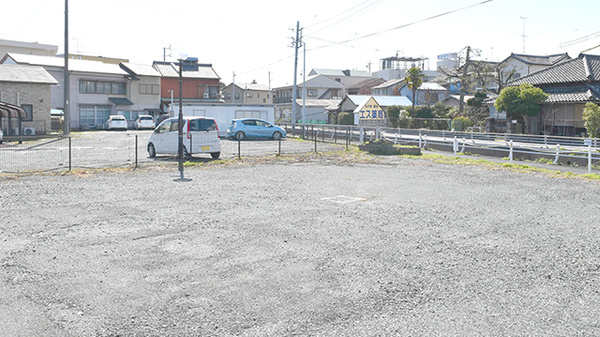 エス薬局の駐車場