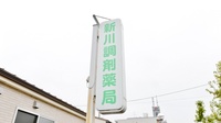 新川調剤薬局の看板