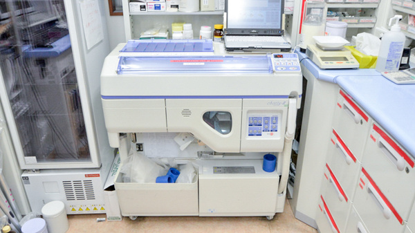 塩田薬局の調剤器具