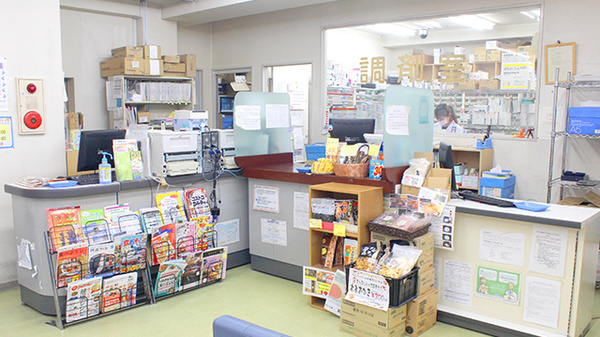 ウイング湘南薬局追浜店の受付/カウンター