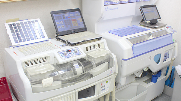 西武薬局の調剤器具