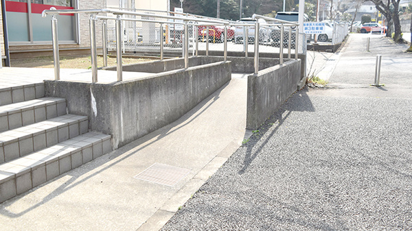 ヤックスドラッグ　北柏薬局のバリアフリー設備