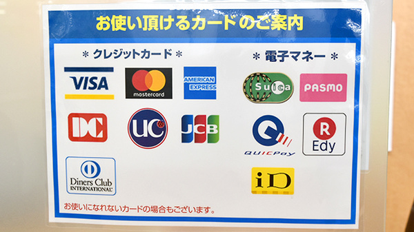 ヤックスドラッグ　二十世紀が丘薬局のクレカ/電子マネー対応