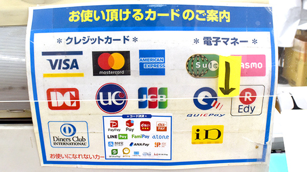 ヤックスドラッグ　八日市場薬局のクレカ/電子マネー対応