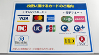 ヤックスドラッグ　成田薬局のクレカ/電子マネー対応