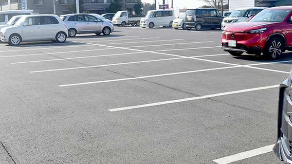 ヤックスドラッグ　八街中央薬局の駐車場