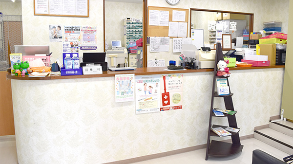 オリビエ薬局　本町店の受付/カウンター