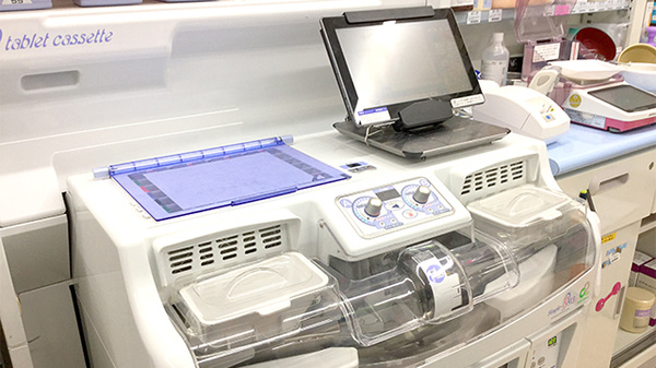 ユタカ薬局　八日市の調剤器具
