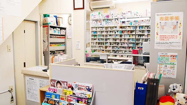 ことぶき薬局　末広橋店の受付/カウンター