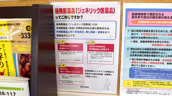 ことぶき薬局　京急蒲田店のジェネリック対応