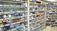わかば薬局　本店の薬棚