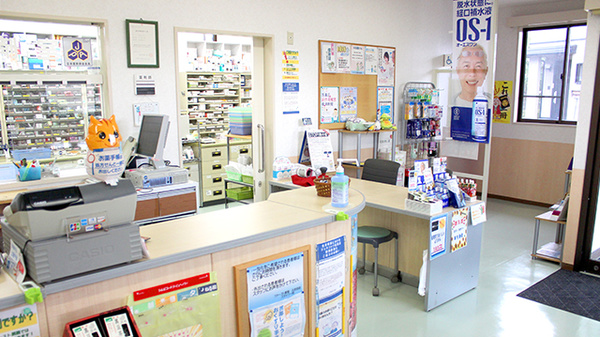 ファースト薬局　元吉田店の受付/カウンター