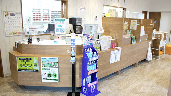 古川調剤薬局宮崎店の受付/カウンター