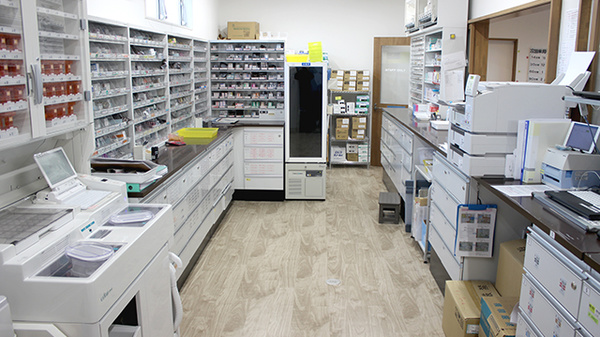 古川調剤薬局宮崎店の調剤室