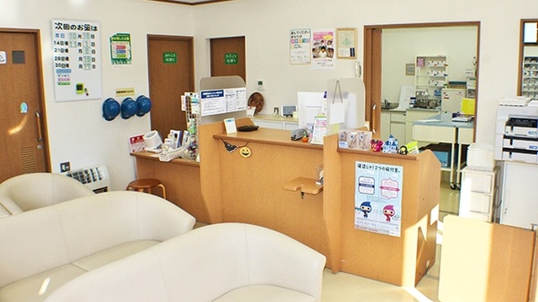 古川調剤薬局鹿島台店の受付/カウンター
