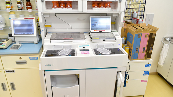 古川調剤薬局鹿島台店の調剤器具