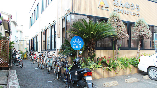 福神調剤薬局　曙店の駐輪場