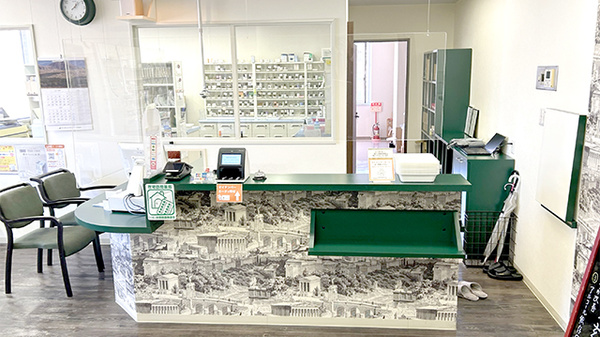 福神調剤薬局　佐賀駅前店の受付/カウンター