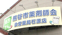 株式会社熊谷市薬剤師会会営薬局　石原店の看板