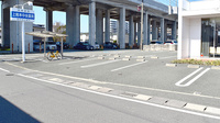 上熊本中央薬局の駐車場