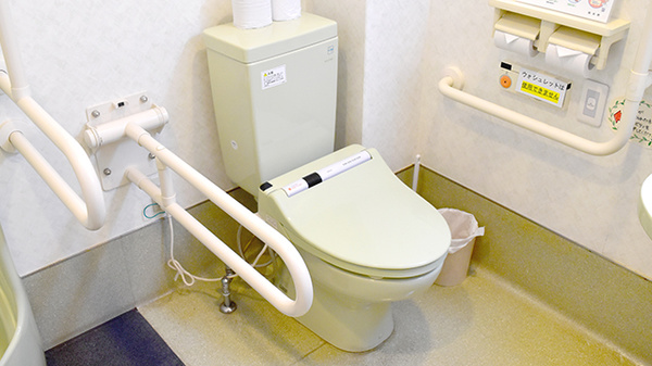 植木病院前薬局のお手洗い