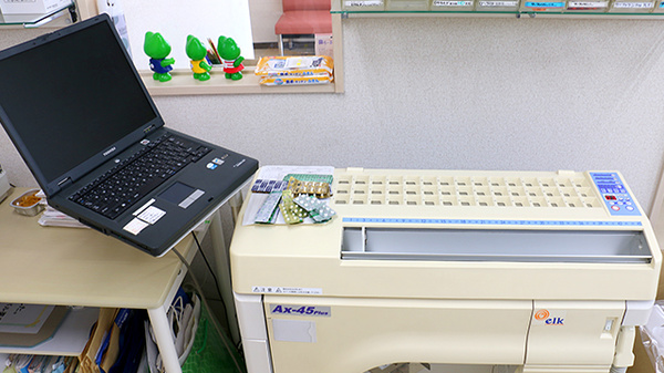 グローバル薬局の調剤器具