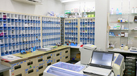 コスモ薬局の調剤室