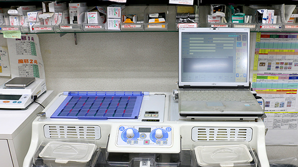 さつき薬局の調剤器具