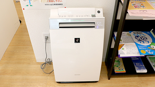 城下町つばき薬局の感染予防対策