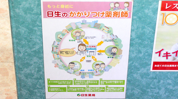 日生薬局　牛込店のかかりつけ薬局対応