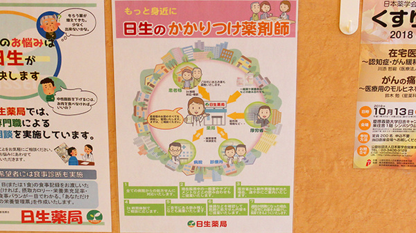 日生薬局　虎ノ門2号店のかかりつけ薬局対応