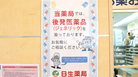日生薬局　三宿店のジェネリック対応