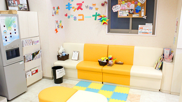 日生薬局　五反田駅前店のキッズ用設備