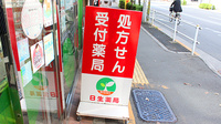 日生薬局　若松河田駅前店の看板