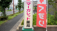 マーガレット薬局の看板