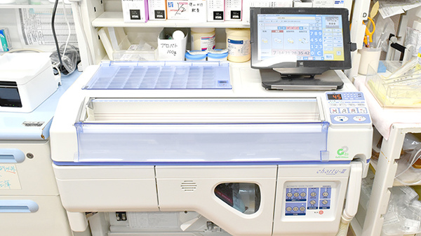 北条トモエ薬局の調剤器具