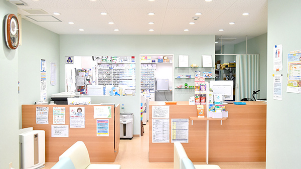 イルカ薬局　富田店の受付/カウンター