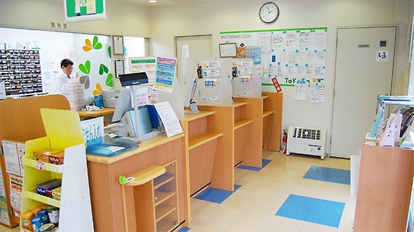 薬局タカサ　豊四季店の受付/カウンター