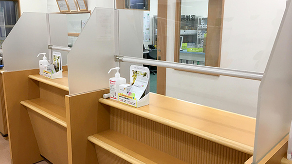 薬局タカサ　おゆみの中央病院前店の受付/カウンター