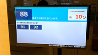 ファルコ薬局 四条烏丸店の順番待ちシステム