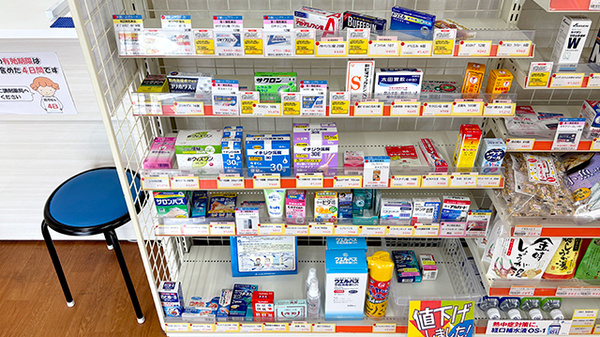ファルコ薬局きんりん店の一般医薬品