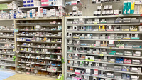 ファルコ薬局五条店の薬棚