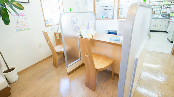 トーカイ薬局　古田店の受付/カウンター